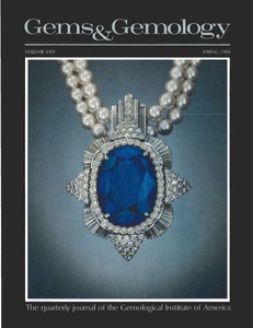The distinction of natural from synthetic alexandrite by infrared spectroscopy